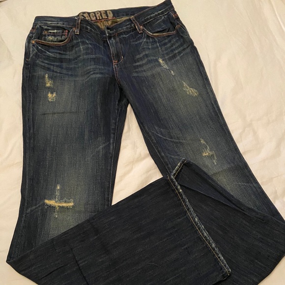 Sacred Blue women’s jeans, size 31 low-rise - Picture 3 of 3